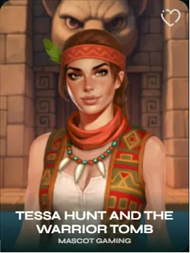Tessa Hunt Warrior Tomb Mascot Gaming slot game