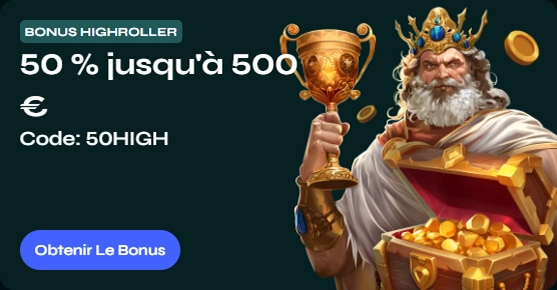 Savaspin Casino: Bono Highroller 50% hasta 500€ con código 50HIGH